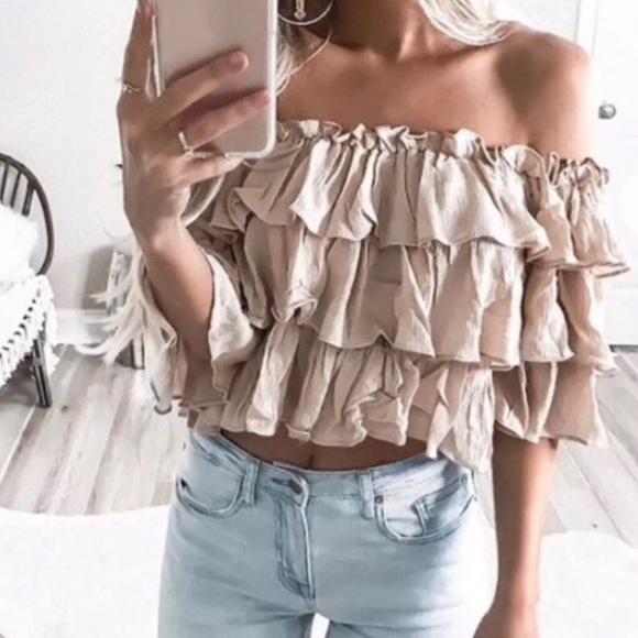 Tops - Taffeta Rose Blouse